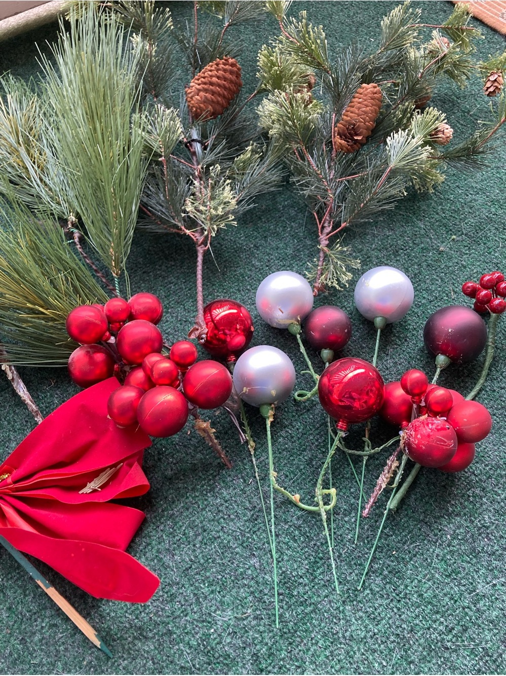 Christmas Holiday Floral Picks All in Picture $25